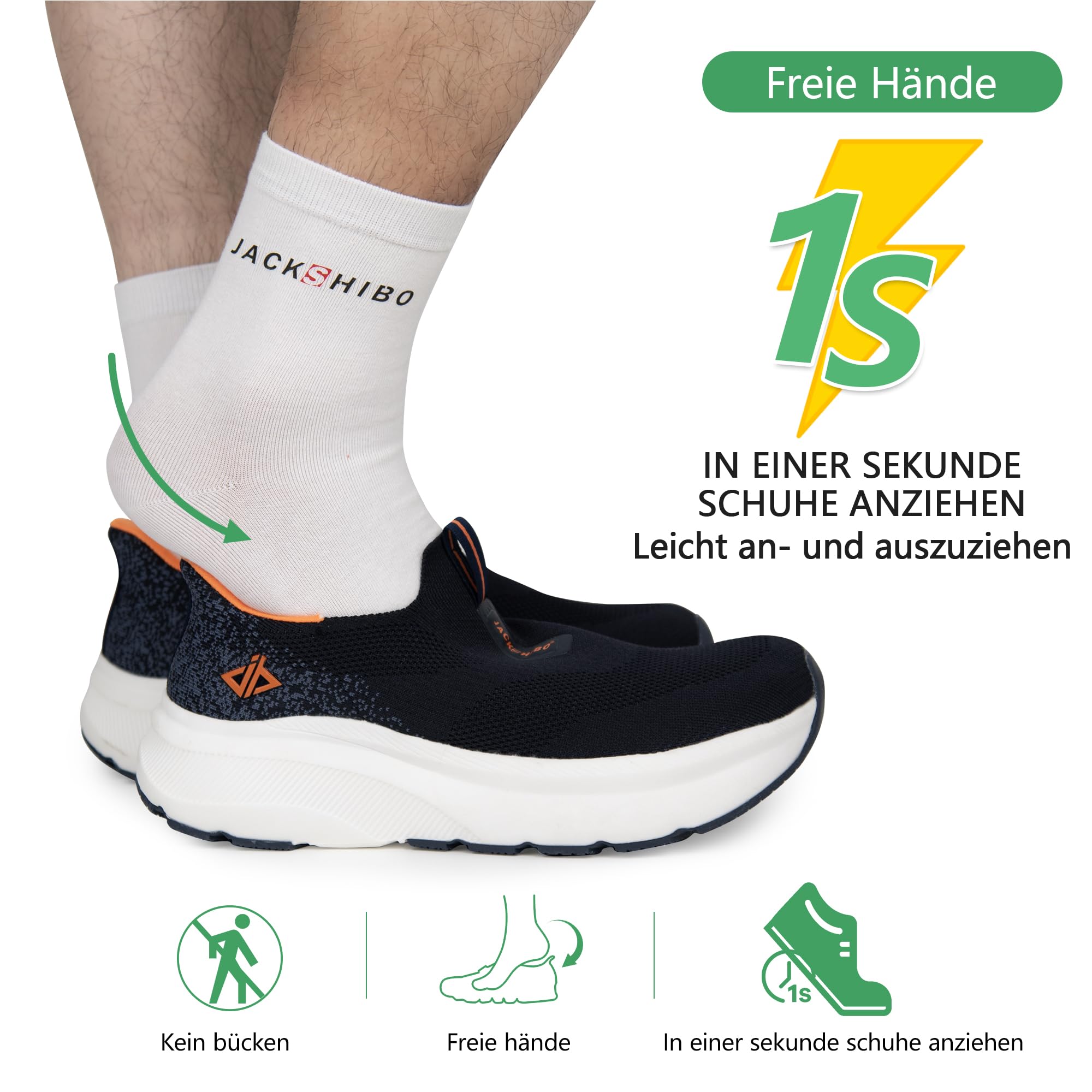 JACKSHIBO Chaussures Pieds Nus Hommes Femmes Chaussures Pieds Nus été