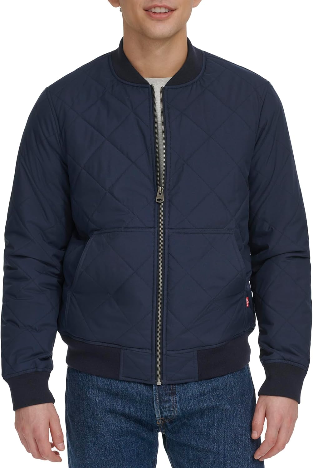 Levi's mens Diamond Quilted Bomber Jacket