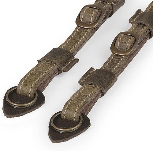 Miniatura 10 de MegaGear SLR, DSLR Sierra Series Cuero Genuino Cámara Correa de Hombro o Cuello