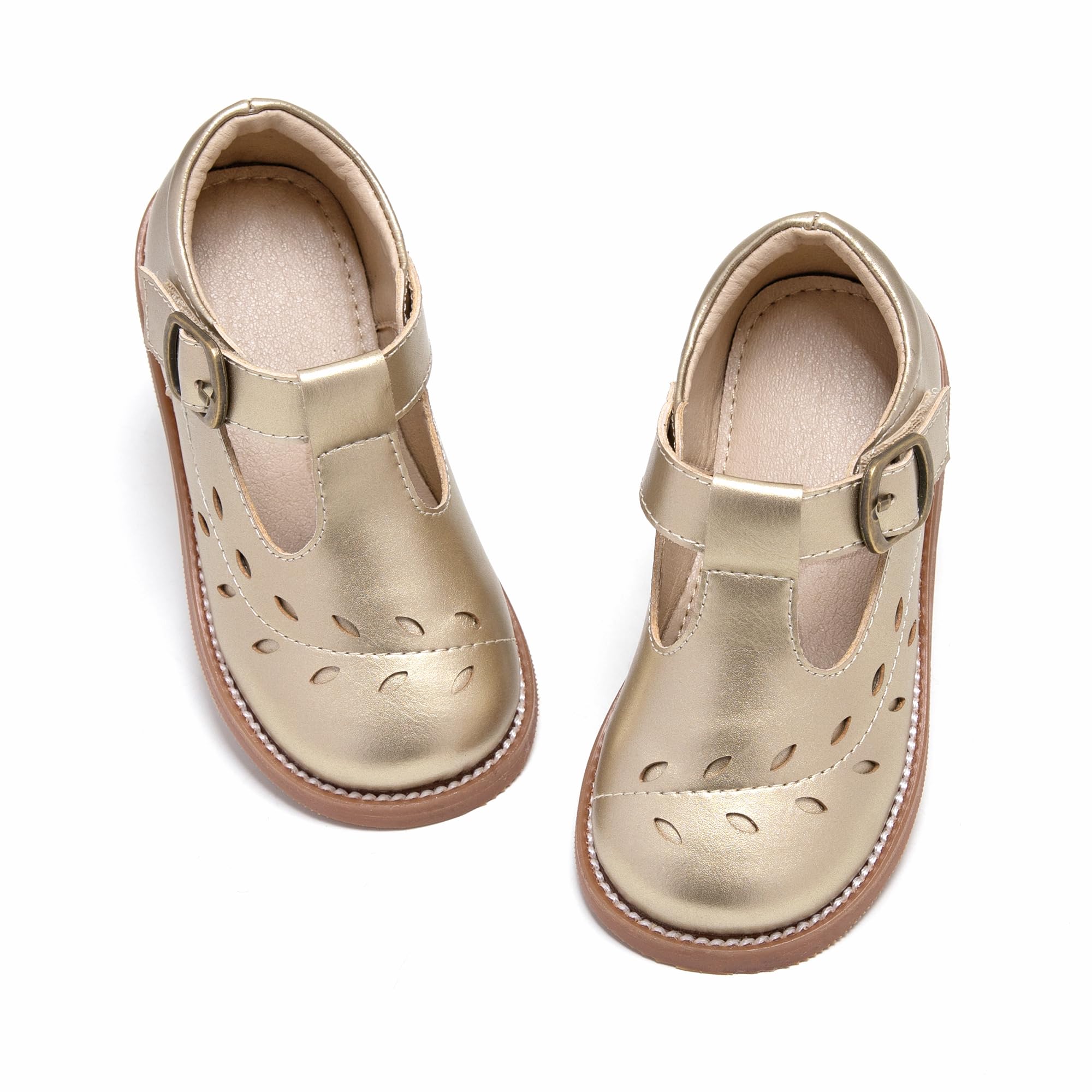 Otter MOMO Toddler Little Girls Oxford Mary Jane School Uniform Dress Shoes