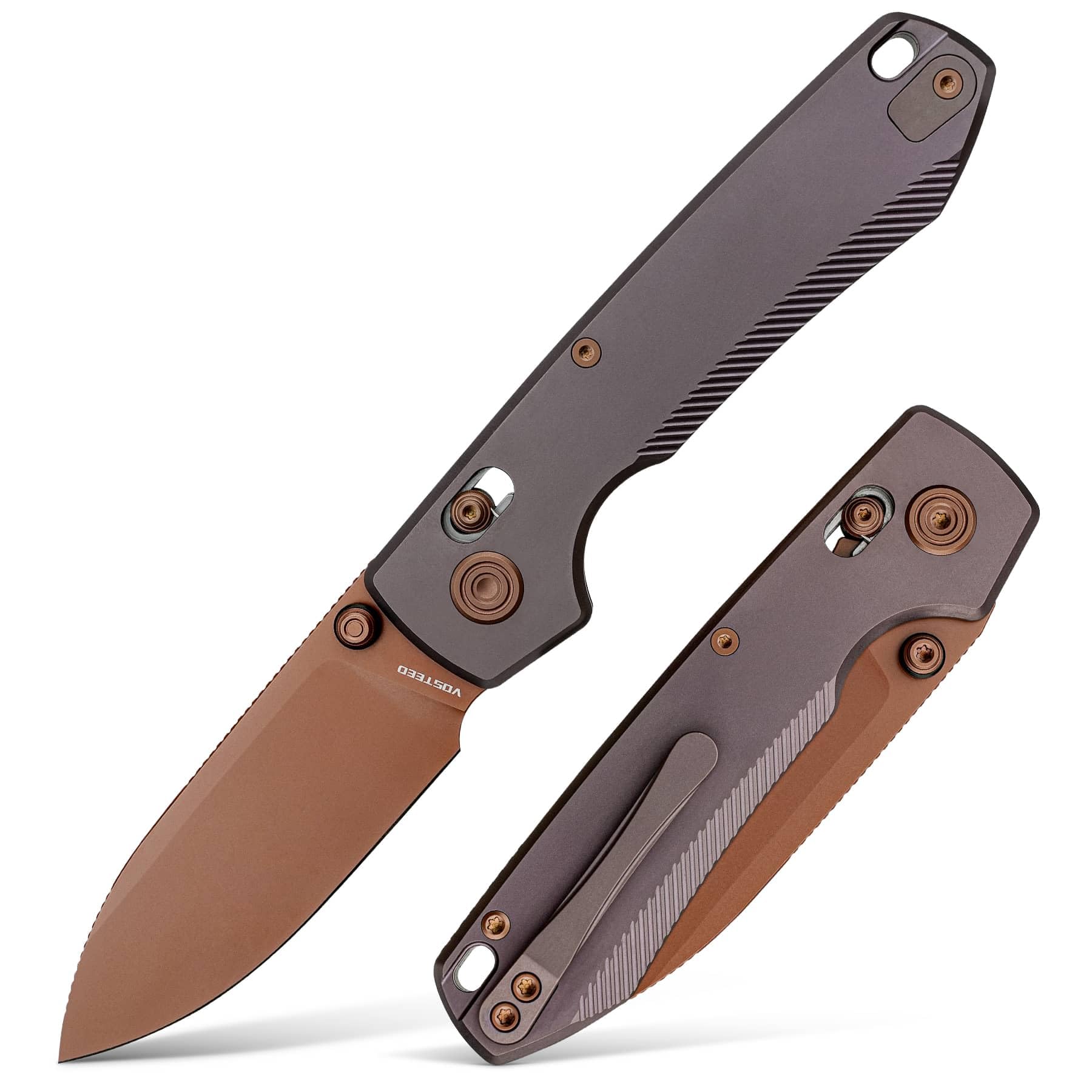 Amazon.com: Vosteed Raccoon TiSlim Pocket Knife - 3.18