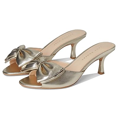 Jack Rogers Lola Bow Sandal Metallic Nappa Women