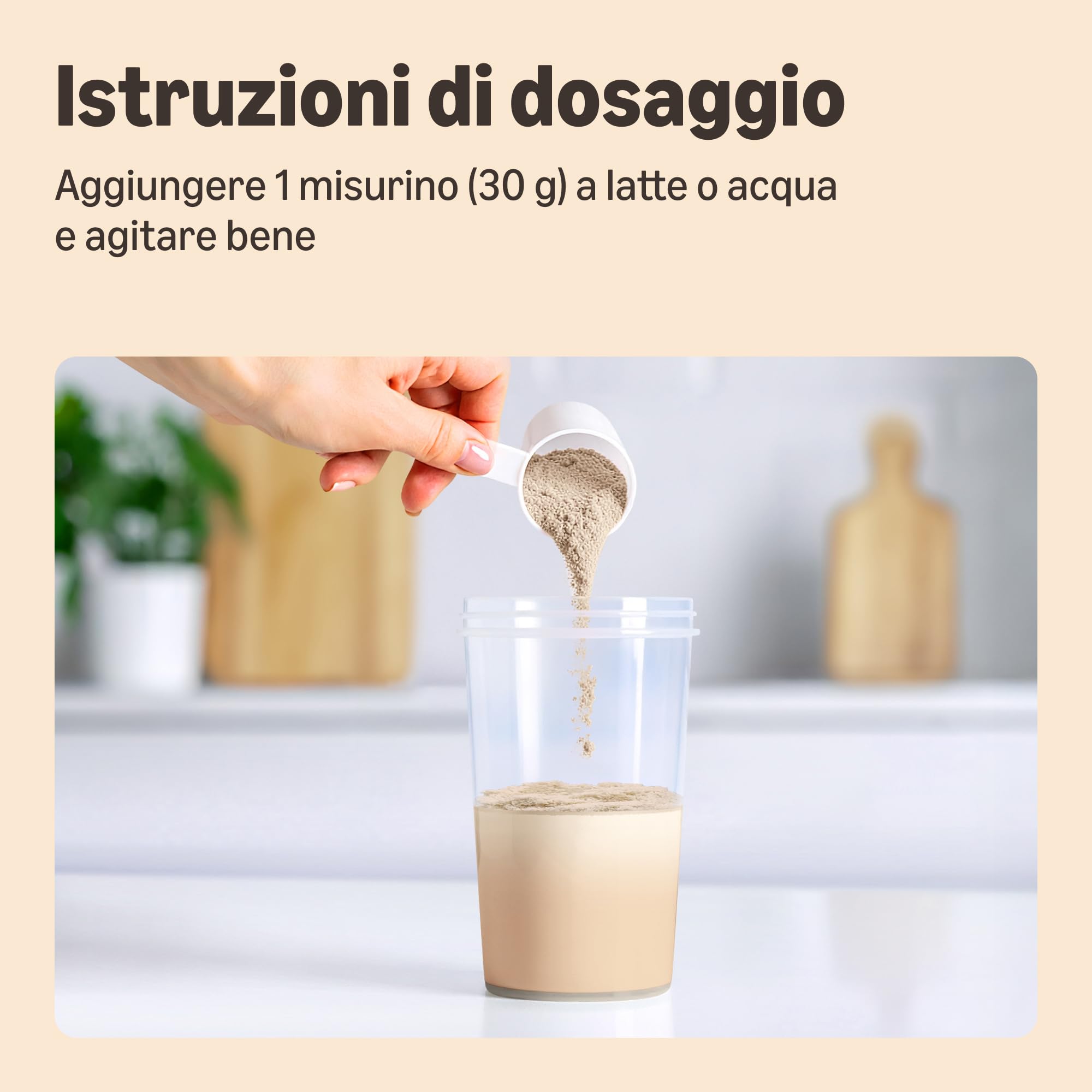 by Amazon - Nutrition Whey Protein Powder 1kg Chocolate, (precedentemente marchio AMFIT, stesso prodotto)
