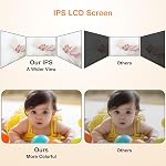 VTimes Video Baby Monitor with 1 Camera, 3.2" IPS Screen Baby Camera Monitor No WiFi Night Vision VOX Mode Pan-Tilt-Zoom Temperature Display 2 Way Audio Lullaby Feeding Alarm and 1000ft Range