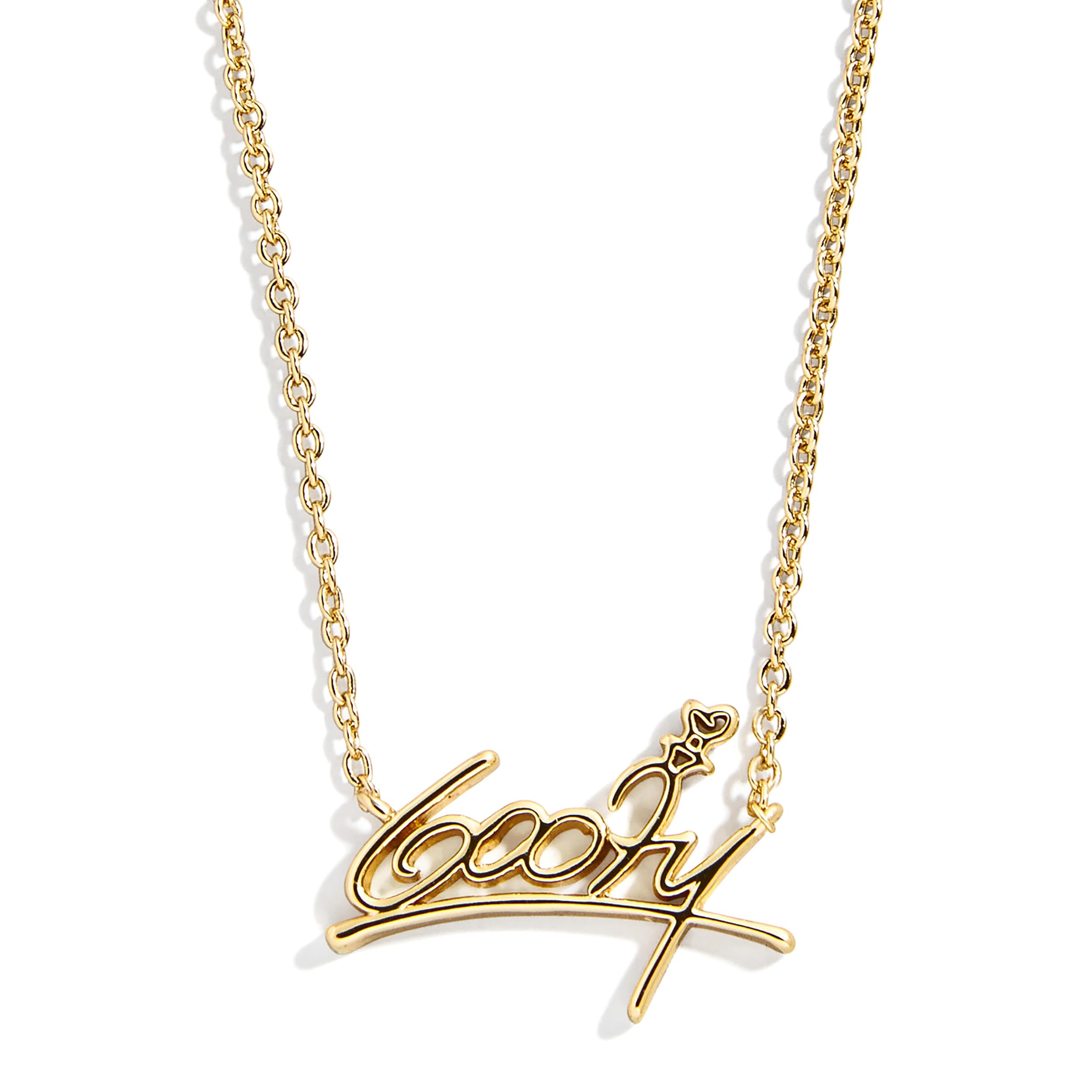 BaubleBar Disney Necklace - Gold