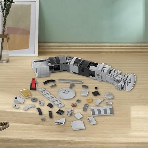 Miniatura 2 de MOOXI -MOC Space Wars Dooku - Juego de construcción de empuñadura de sable de luz, kits de construcción creativos para niños (318 piezas)