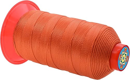 Miniatura 24 de Mandala Crafts Hilos de coser resistentes de nailon consolidado, hilo para tejer jeans de cuero, hilos de tapicería marina al aire libre, Beige