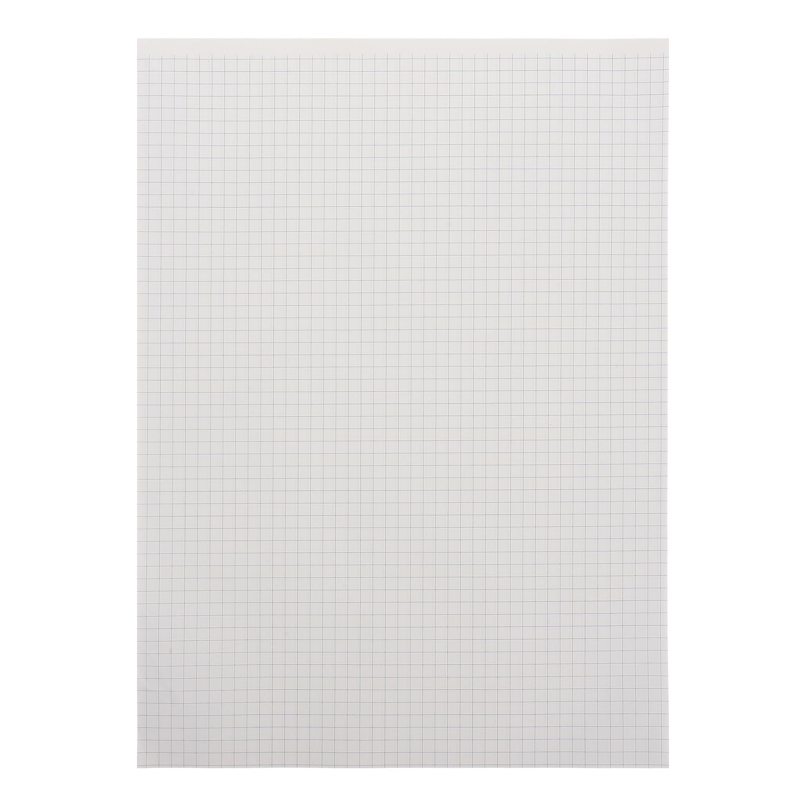 Bloc de Papier Millimétré Épais 40 Feuilles Grand Format pour Dessin et Écriture Scolaire
