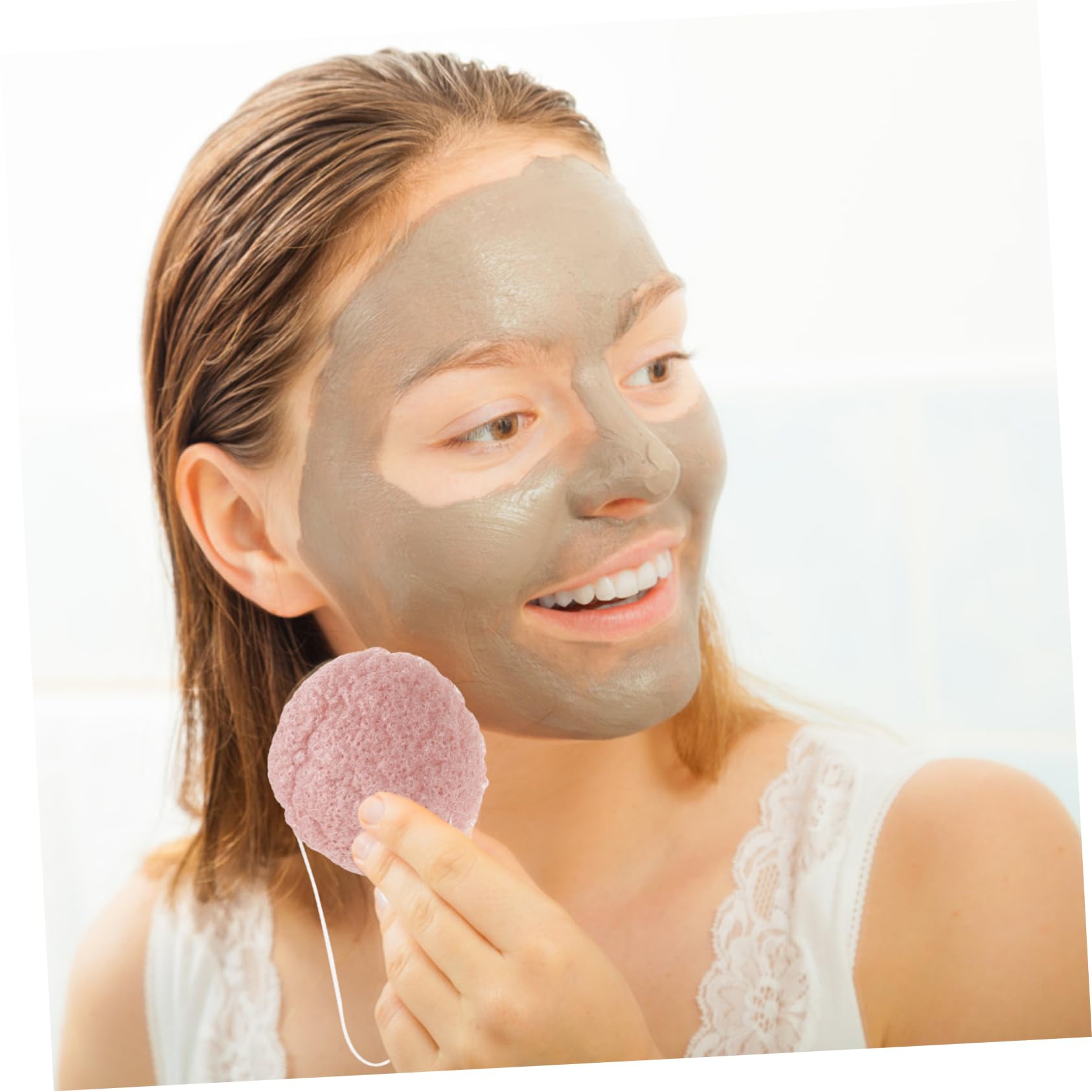 5 Set Spugne Per Spugne Esfolianti Per Strumenti Per Detersione E Rimozione Del Materiale E Riutilizzabile Per Della Femminile Colore Casuale 2 Pezzi*5