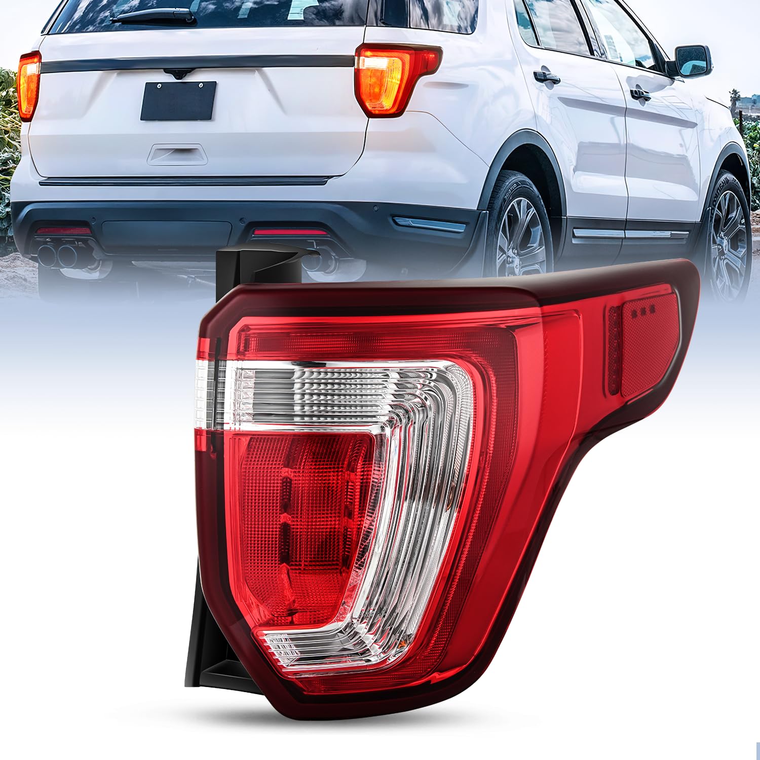 Luz Trasera Roja Led Óptica 3d, Reflector De Parachoques Tra | Cuotas Sin Interés