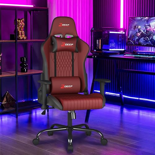 Miniatura 2 de E-Sports - Silla de juegos para automóvil, asiento de conducción de automóvil, material de poliuretano, esponja moldeada, cómoda y segura, silla