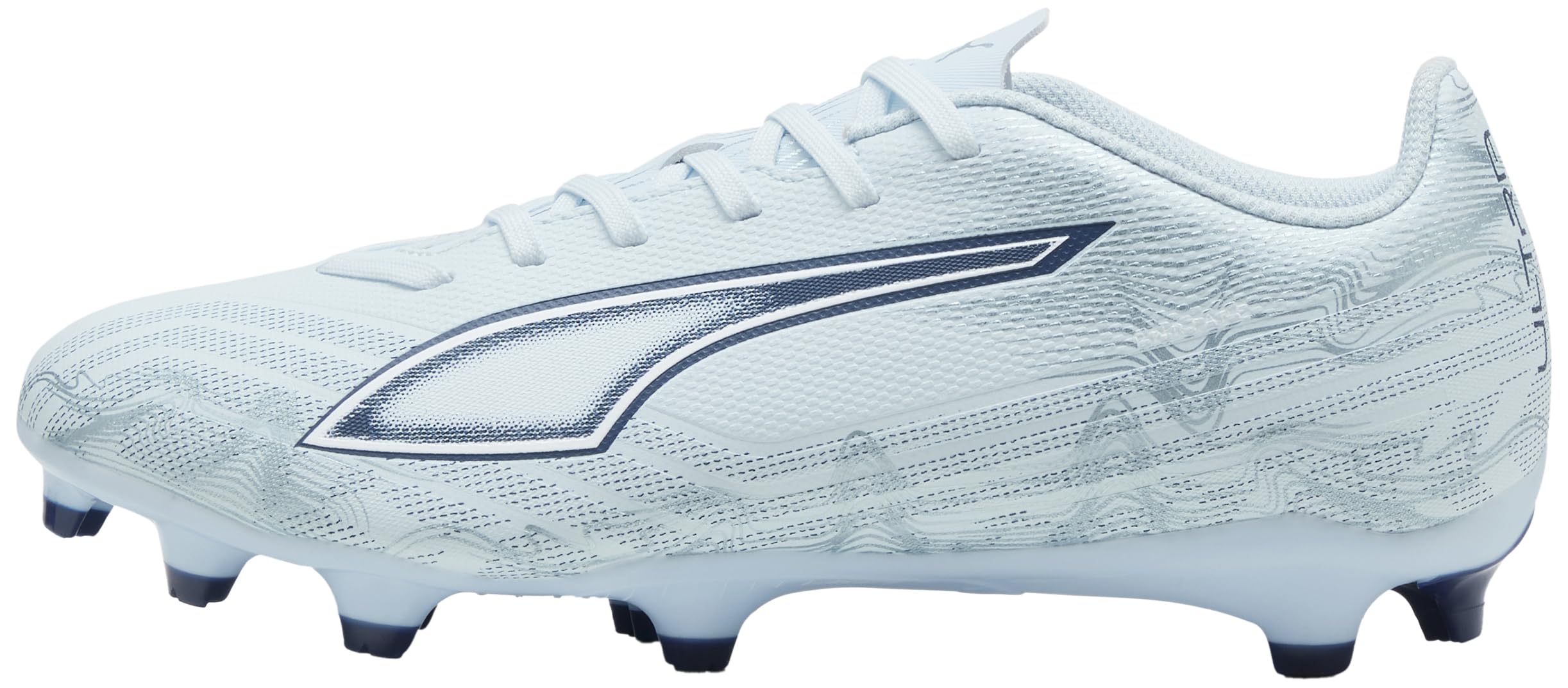 PUMA Women's Ultra 6 Play Firm Ground/Artifical Ground Football Boots, ICY Blue-PUMA White-Blue Jewel, 11.5 UK