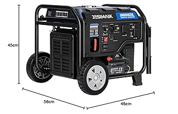 インバーター発電機 単相100V/200V 定格出力7.8kVA ガソリン発電機 Amazon | JESIMAIK インバーター発電機 200V発電機 単相100V