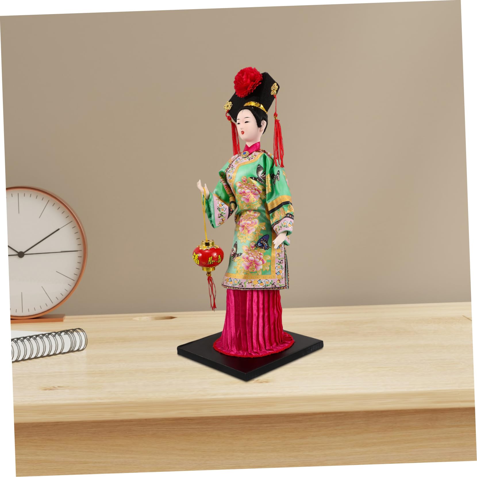 Figurina Da Collezione Tradizionale Cinese Elegante Bambola Artigianale Con Storici Decorazione Per Appassionati Di Cultura Oggetto Di Design Per e Festività Cinesi