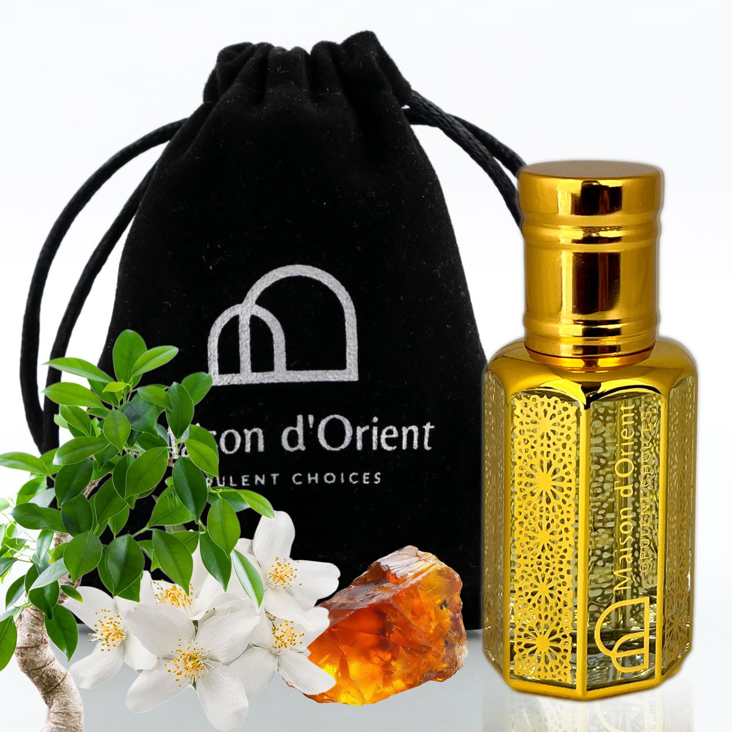 Amazon.com : Musk Al Nada Perfume Oil 12 mL – Fresh Floral with