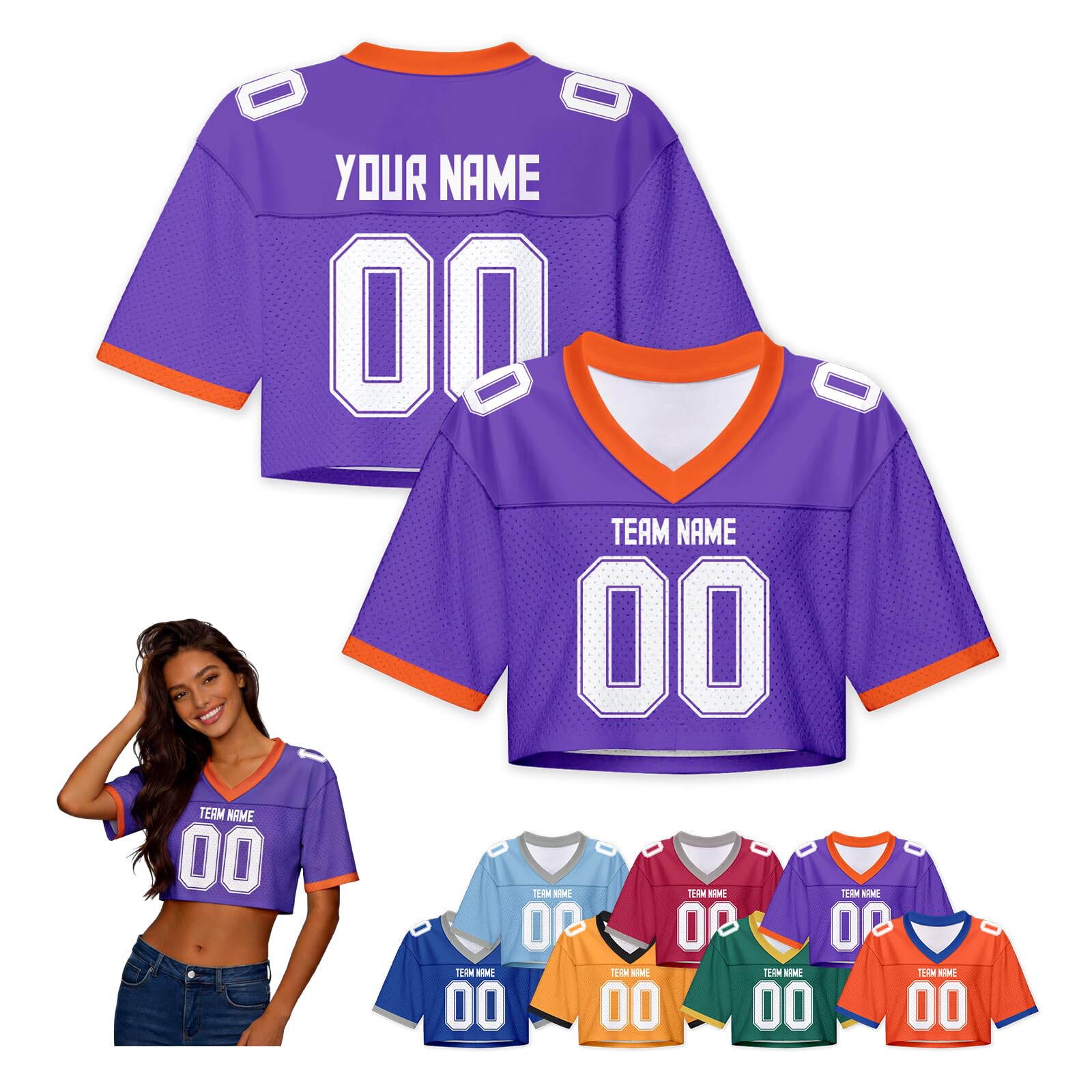 Custom College Women Football Jersey