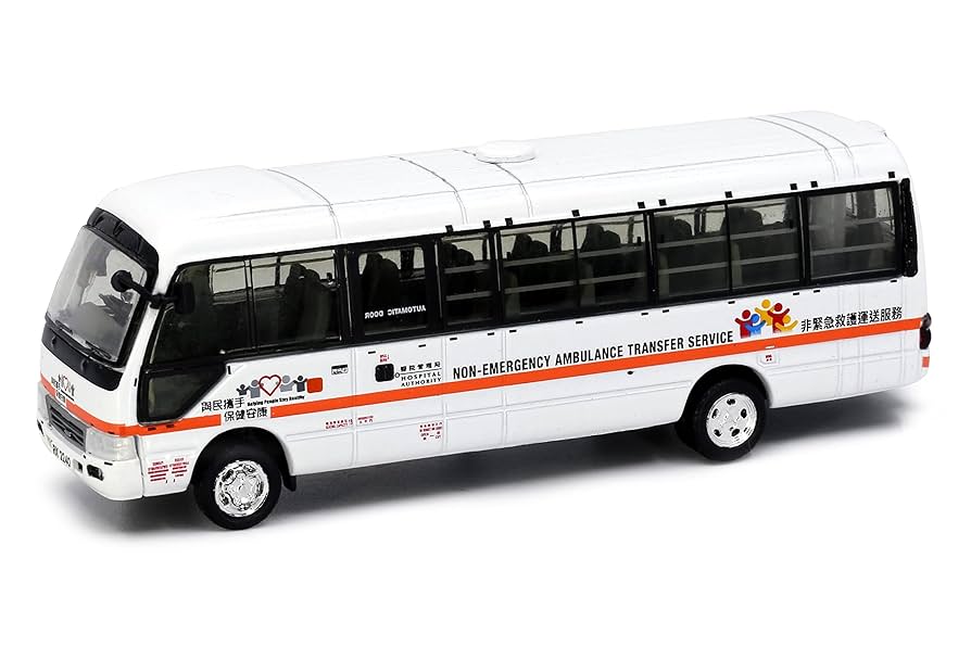 ラジコン ミニカー コースター Amazon | Tiny City No.13 トヨタ コースター B59 非緊急救急車