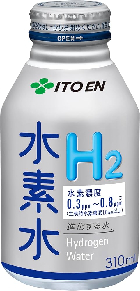 Amazon.co.jp: 伊藤園 進化する水 水素水 ボトル缶 310ml ×24本 : 食品