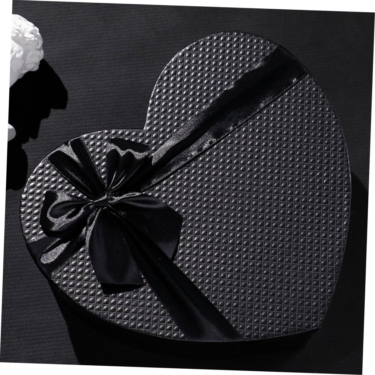 DECOMELODY 2stücke Herzförmige Geschenkboxen Für Blumenarrangements Kreative Verpackung Für Valentinstag Schwarze Geschenkverpackung Für Süßigkeiten Und Schmuck Für Hochzeiten Und