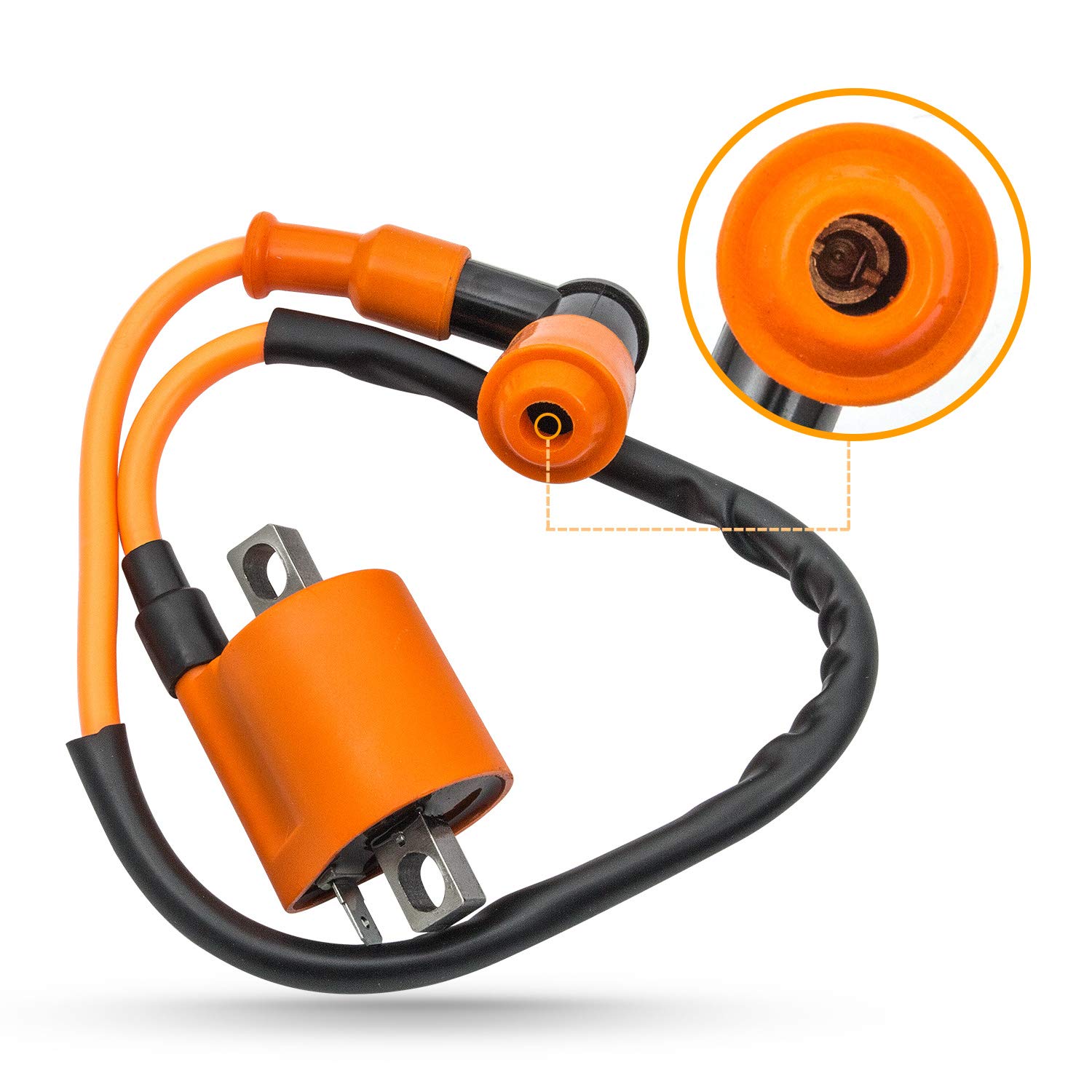 Ignition Coil Solenoid Relay Voltage Regulator 5PIN CDI Box Spark Plug