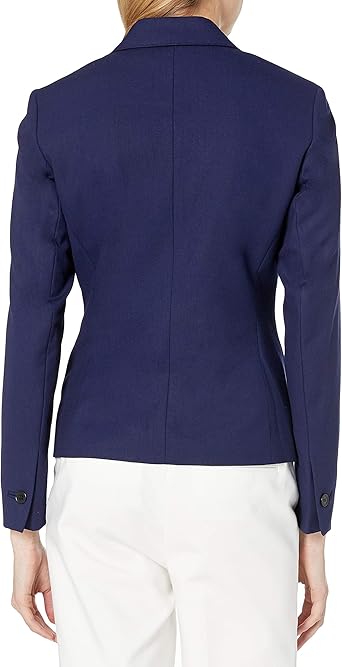 anne klein single button blazer