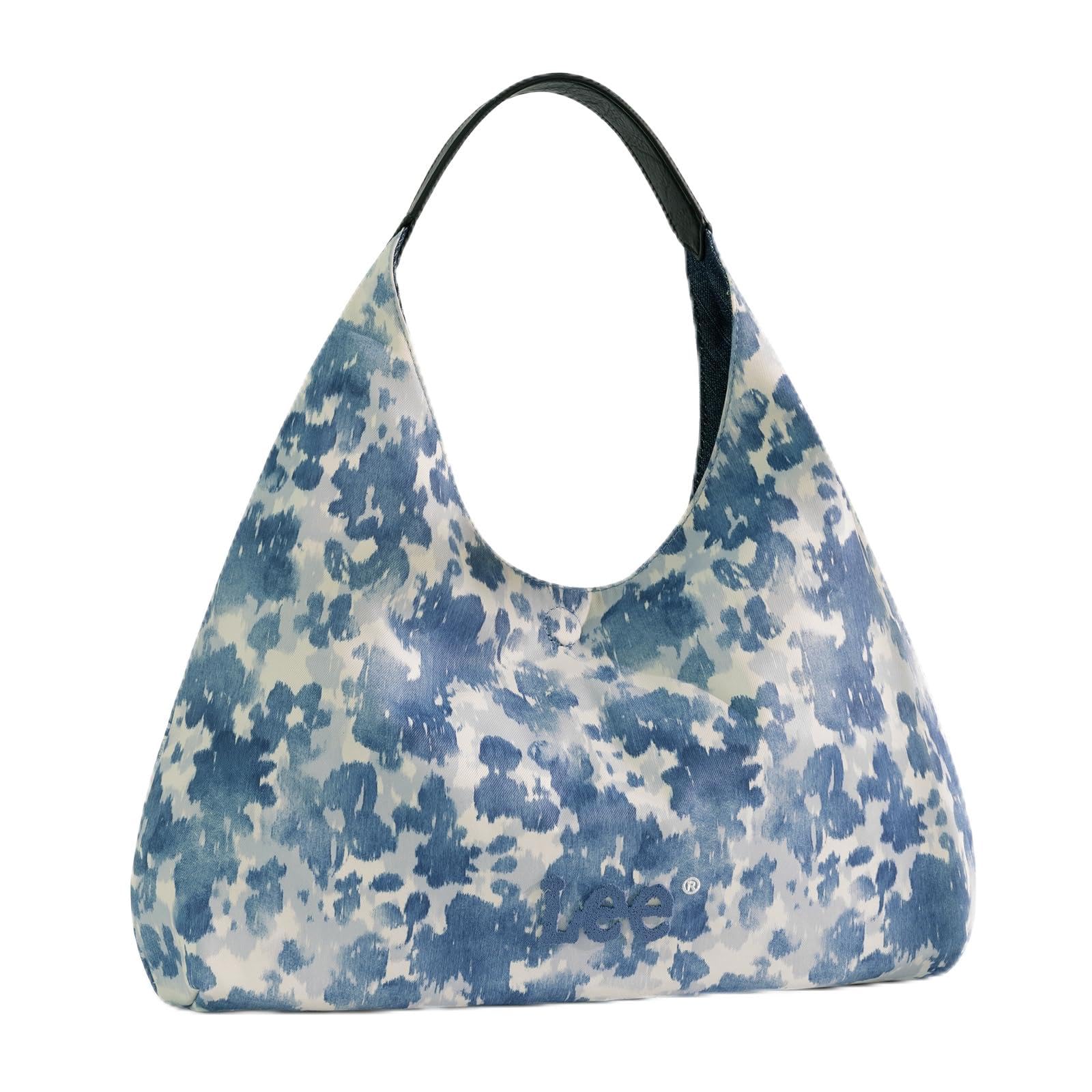Lee Denim Tote Bag for Women, Reversible Slouchy Hobo Shoulder Purse