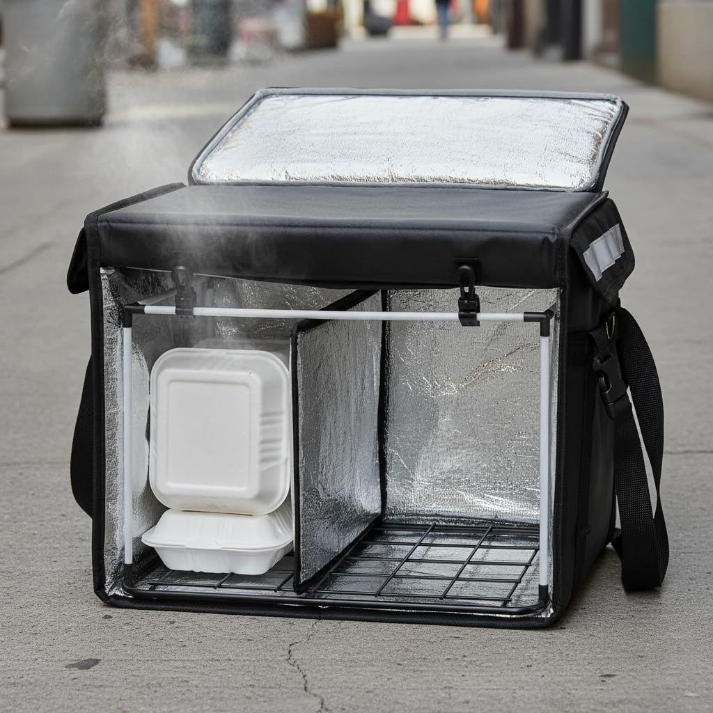 Bolsa Térmica para Reparto Aislada, 48L + divisor