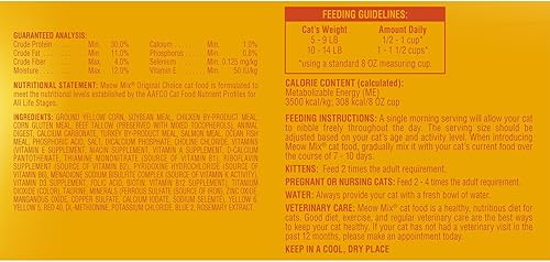 Miniatura 2 de Meow Mix - Comida seca para gatos, Original