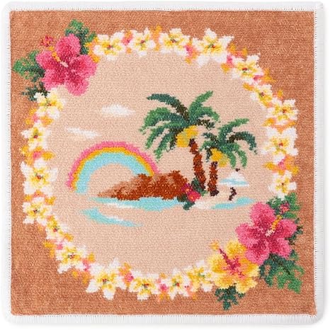 Amazon.co.jp: 【1I1425012525410】アロハタイム ハンカチ : ホーム