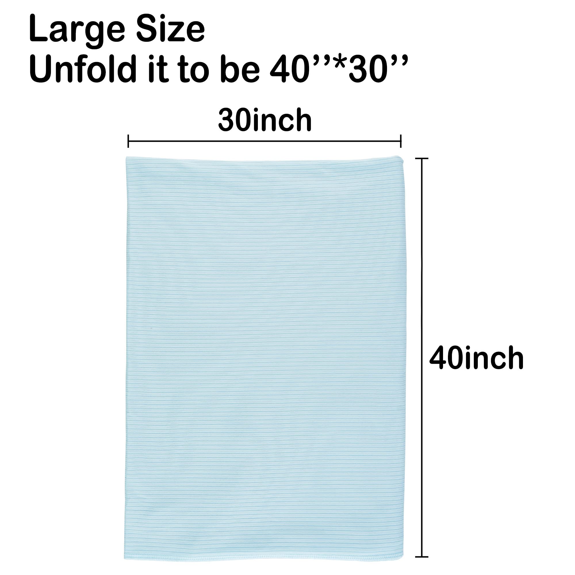 lasoftan Manta elástica grande para envolver al recién nacido, manta de recepción para envolver al bebé, funda de lactancia y funda para carriola, perfecta para niños y niñas, 30 x 40 pulgadas, 2