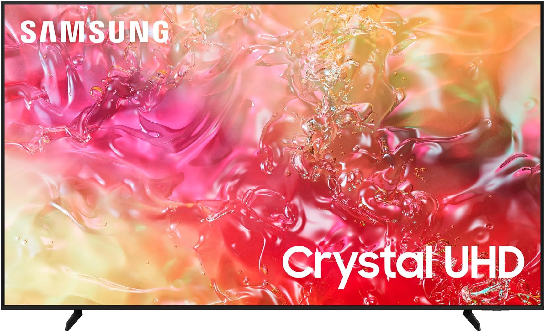 Samsung DU7100 43" Crystal UHD SmartTV, With Crystal Processor 4K, PurColour, Object Tracking Sound Lite, Gaming Hub, Smart TV powered by Tizen, UE43DU7100KXXU, UK Model (2024) [Energy Class G]