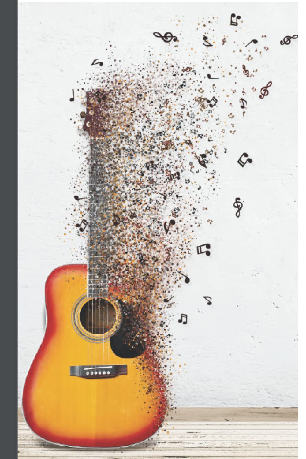 Guitar Journal or Notebook: 120 Blank, Lined Pages for Writing