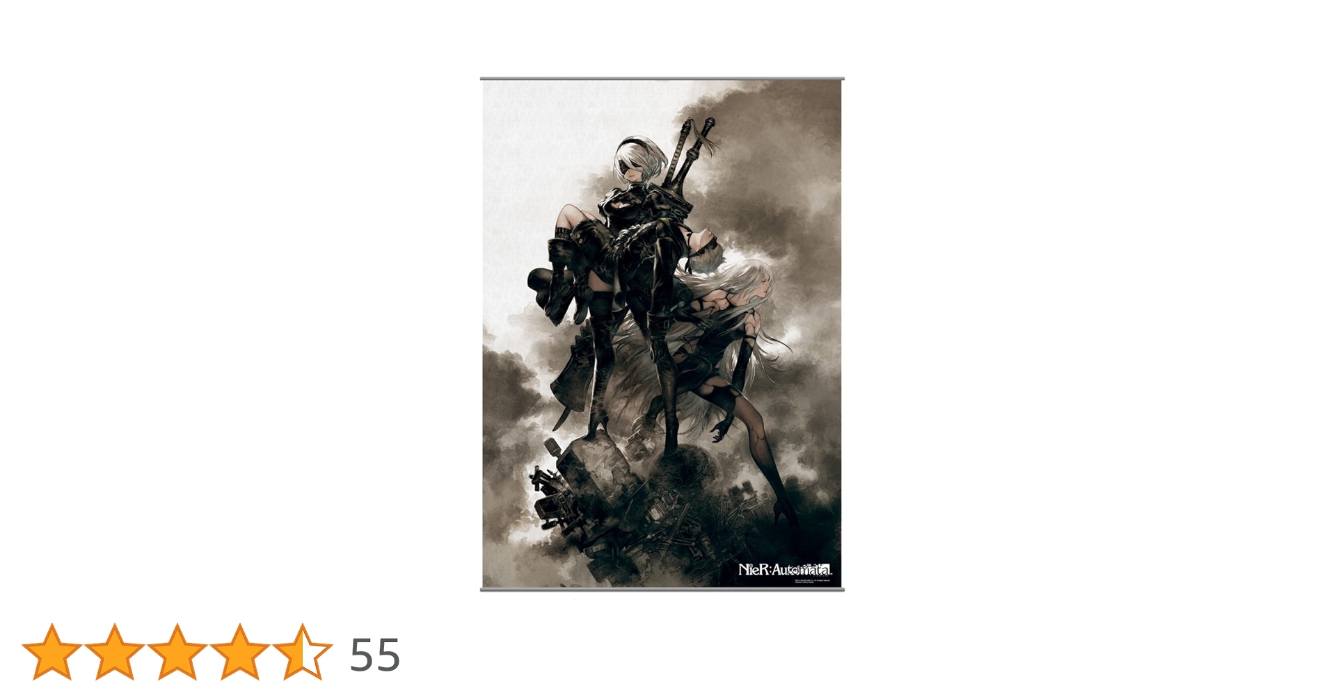 Amazon.co.jp: NieR:Automata ウォールスクロール ポスター