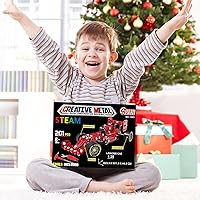 Vista 7 de Kits de modelos de metal para autos de construcción, juguetes de construcción STEM para niños de 8 a 12 años, juegos de erectores a escala 1:20