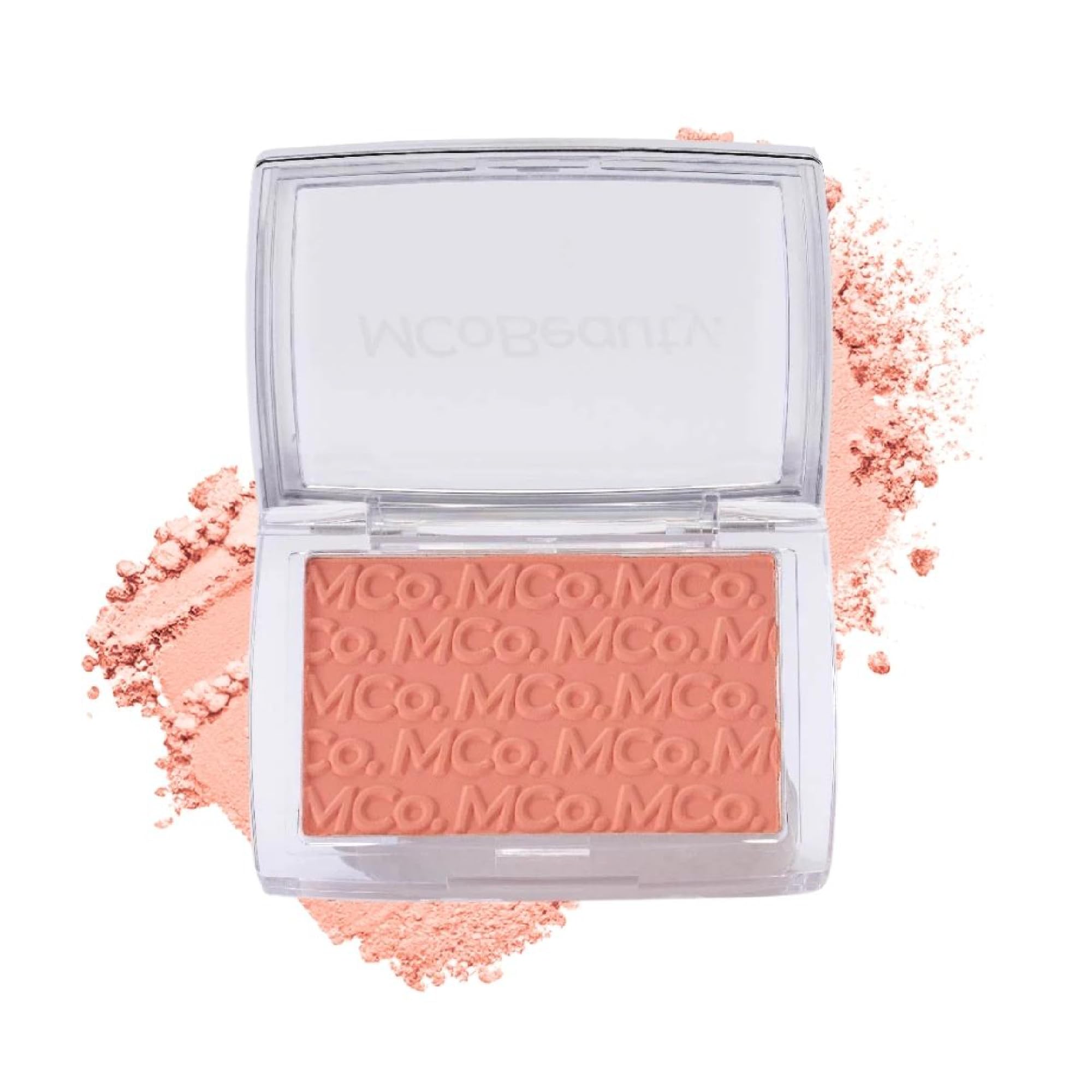 MCoBeauty - Glow Up pH Powder Blush - Silky Finish With Soft Matte Texture Blusher Powder - Peach Shade - Face Make-up With Blendable Formula For