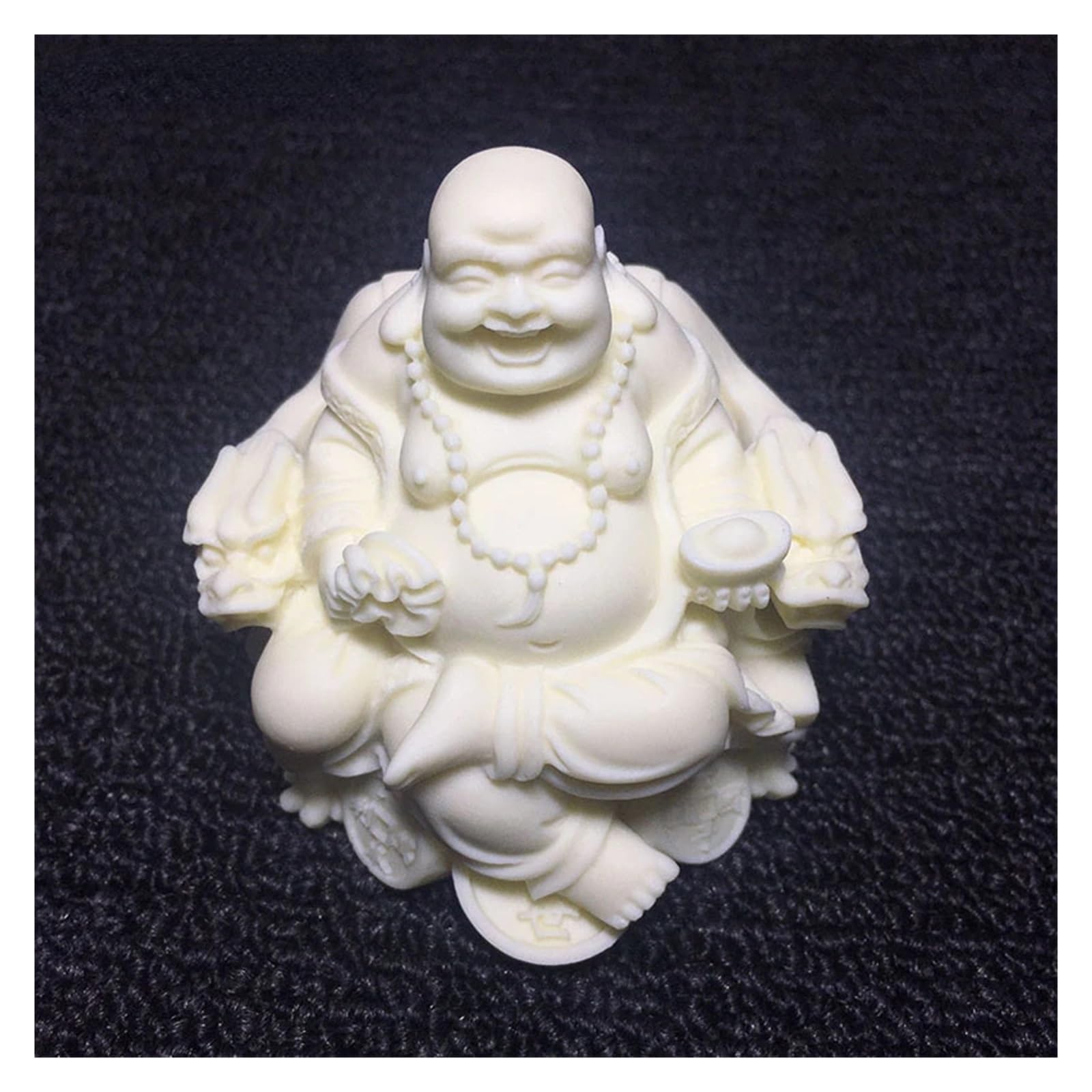 SAMCIOI Desktop Figurines Buddha Statue-Decorative Figurine Resin Art Sculpture Cute Room Furniture Office Decorations