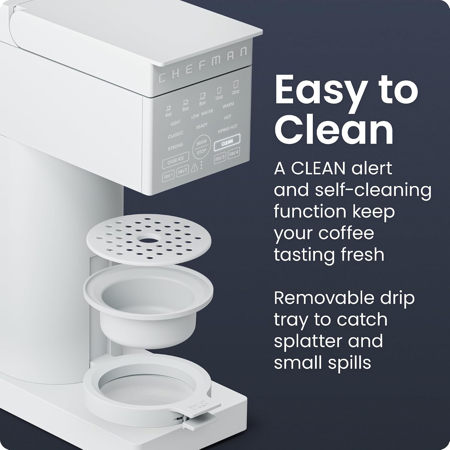 Chefman Caffeinator Single Serve Coffee Maker - Image 6