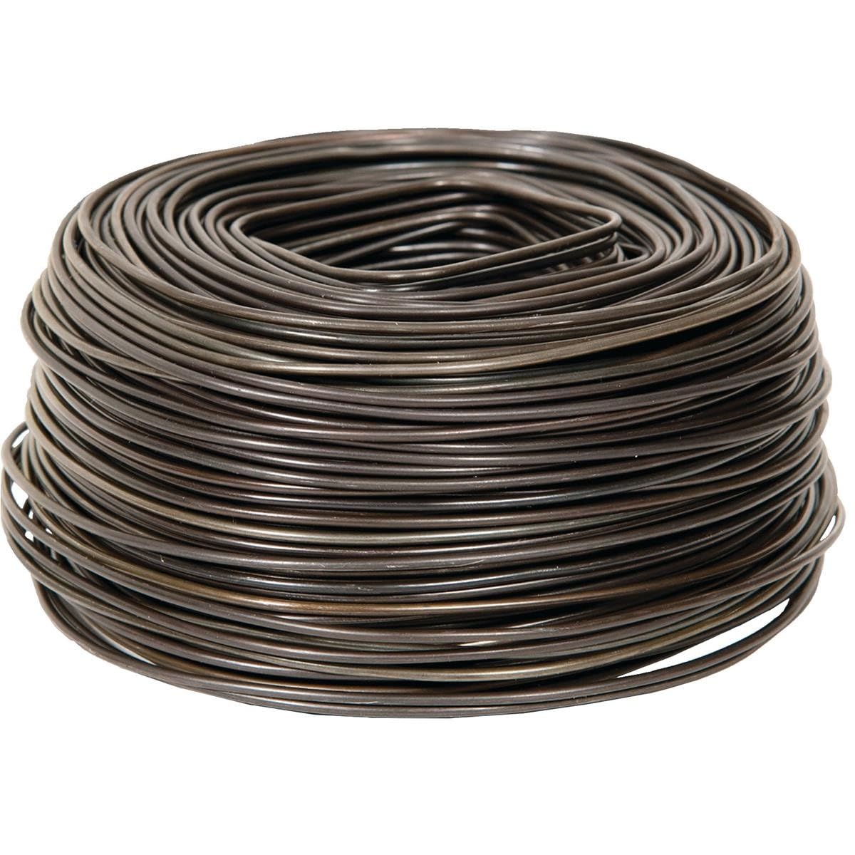 Rocky Mountain Goods 16.5 Gauge Annealed Rebar Tie Wire - 330ft 3.5lb Roll, Flexible & Durable for Rebar, Fencing, Baling