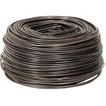 Rocky Mountain Goods 16.5-Guage Rebar Tie Wire - 330 Feet - 3.5 Pound Roll - Annealed for Excellent Pliability - Snug and Secure Tie - Great for Rebar, Fencing, Baling and More