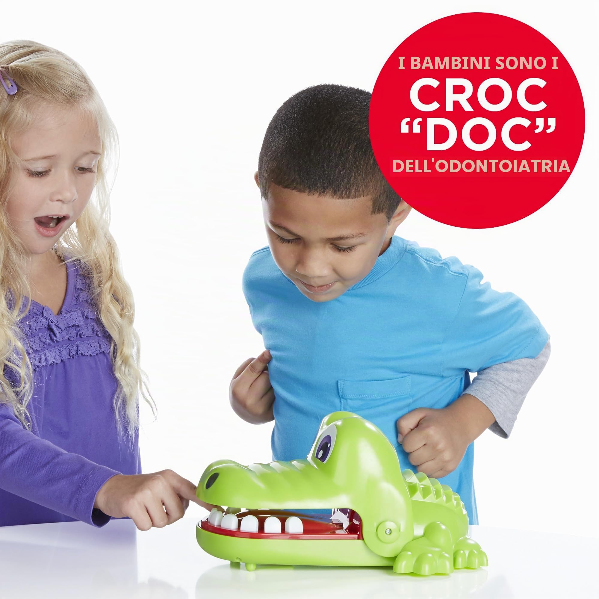 Hasbro - Coccodentista Gioco di Abilità [Versione Inglese]