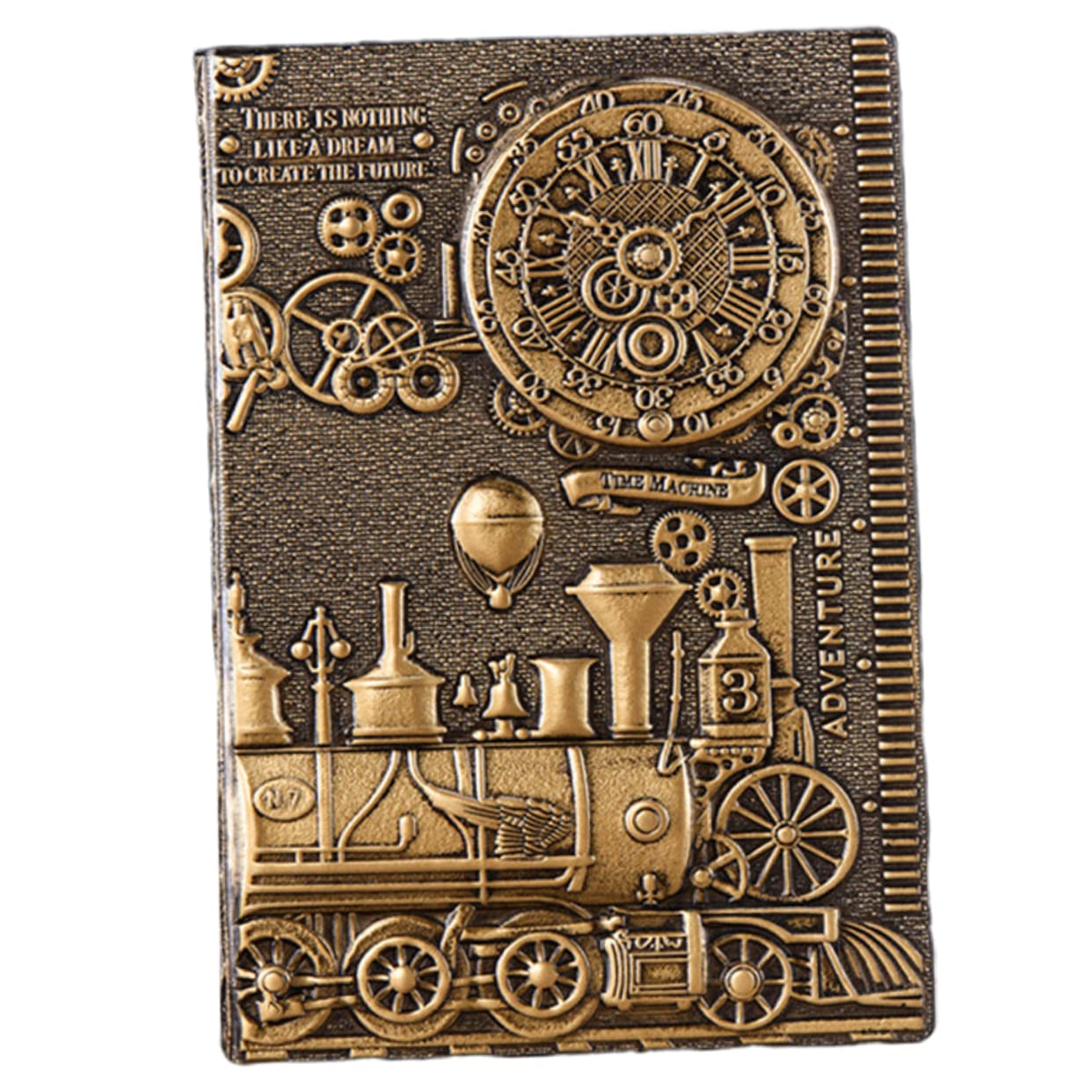 Carnet de notes rigide vintage relief protégeant vos écrits de bureau - 8