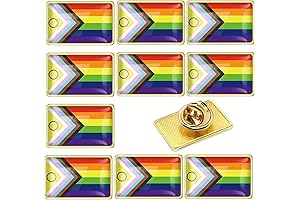 Distinctive Progress Pride Flag Pin