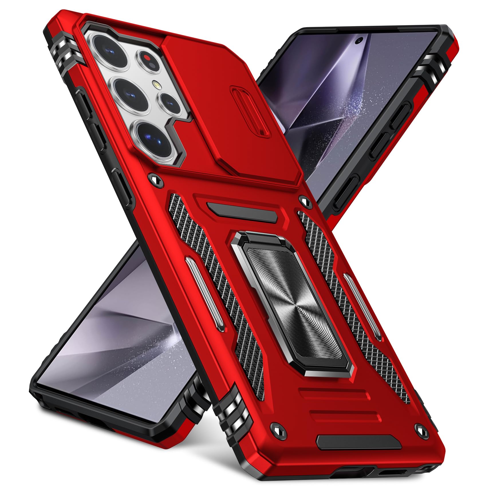 【極美品】Galaxy S25　豪華おまけ付き Amazon.co.jp: Galaxy S25 Ultra 用 ケース リング付き 衝撃吸収 耐