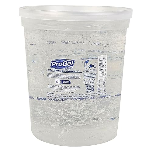 Miniatura 2 de Boe Coesmtics ProGel Max - Gel de peinado, sin alcohol, máxima sujeción, brillo e hidratación, sin escamas, aspecto húmedo, cabello de fuerte