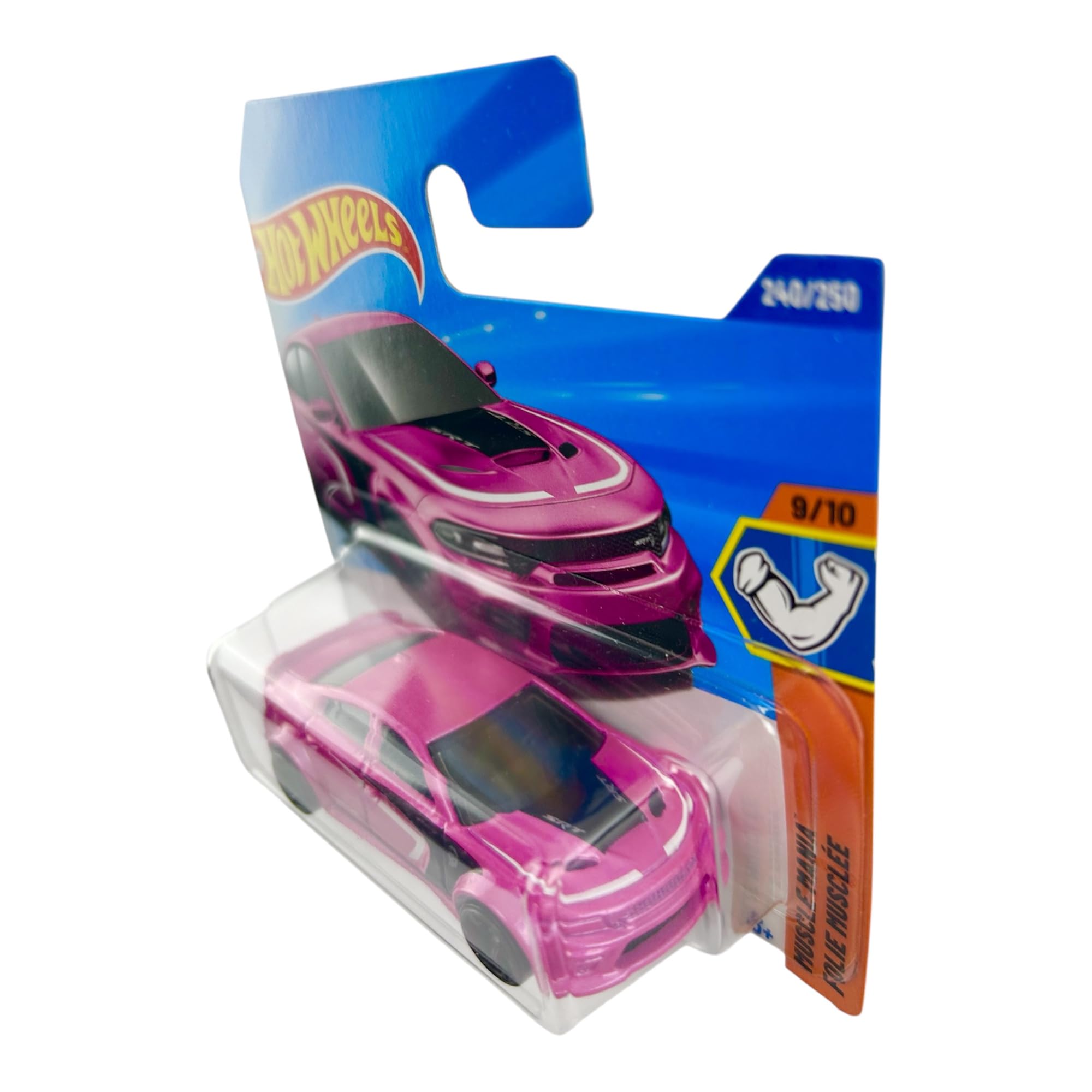 Hot Wheels '20 Dodge Charger Hellcat, Pink, Die-Cast Model Car, 1:64 - Image 4
