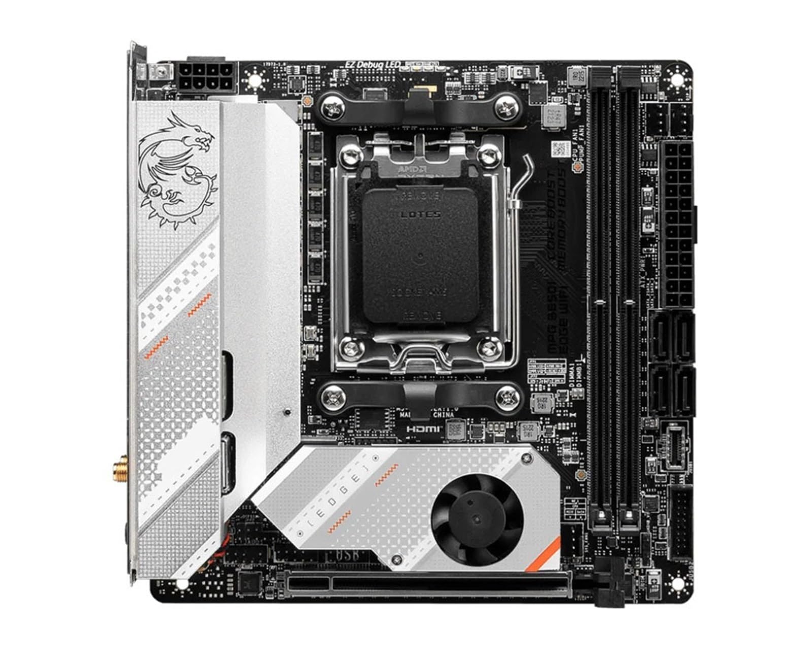 Placa Base Fit For MSI MPG B650I Edge WiFi