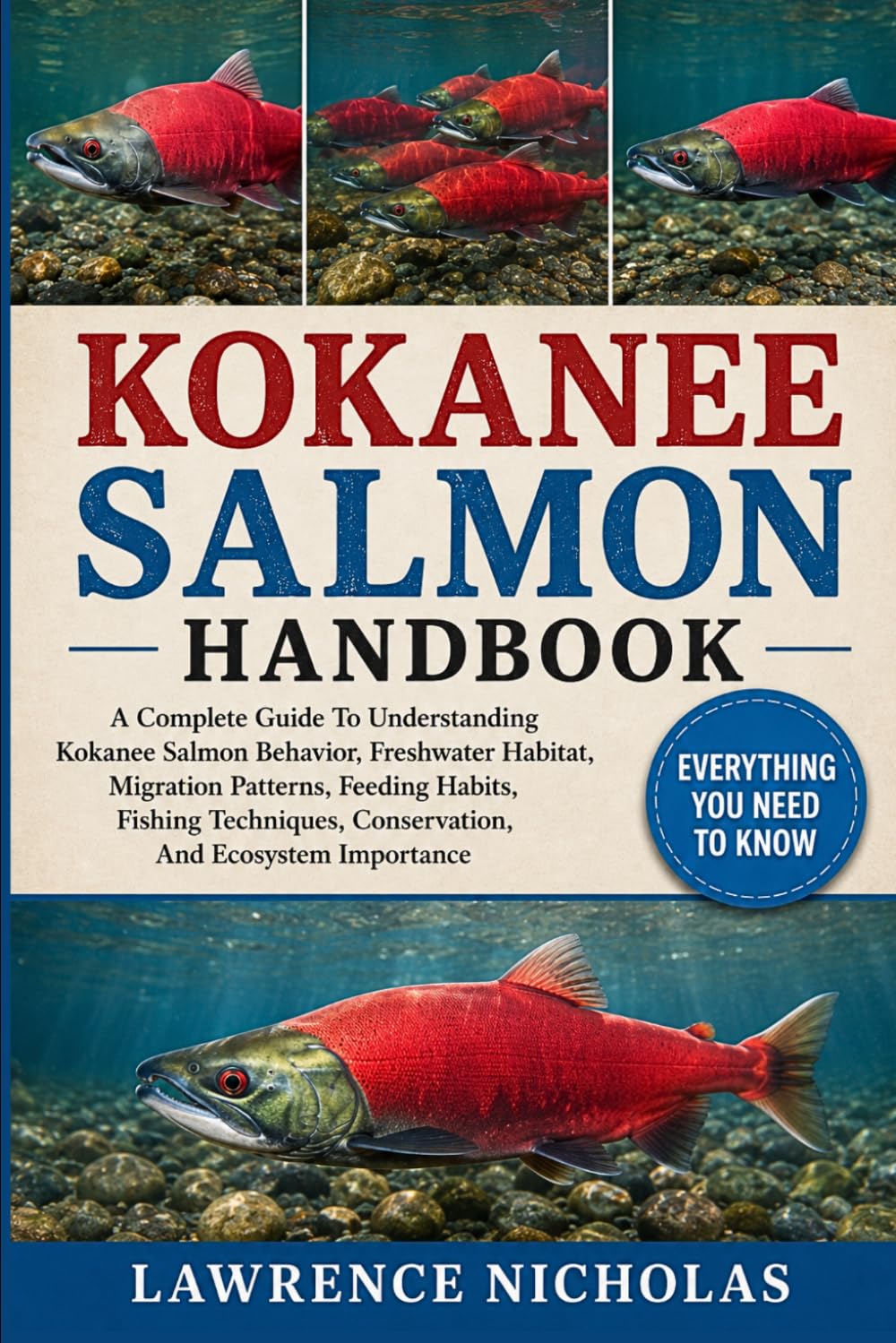 KOKANEE SALMON HANDBOOK: A Complete Guide To Understanding Kokanee Salmon Behavior, Freshwater Habitat, Migration Patterns, Feeding Habits, Fishing Techniques, Conservation, And Ecosystem Importance