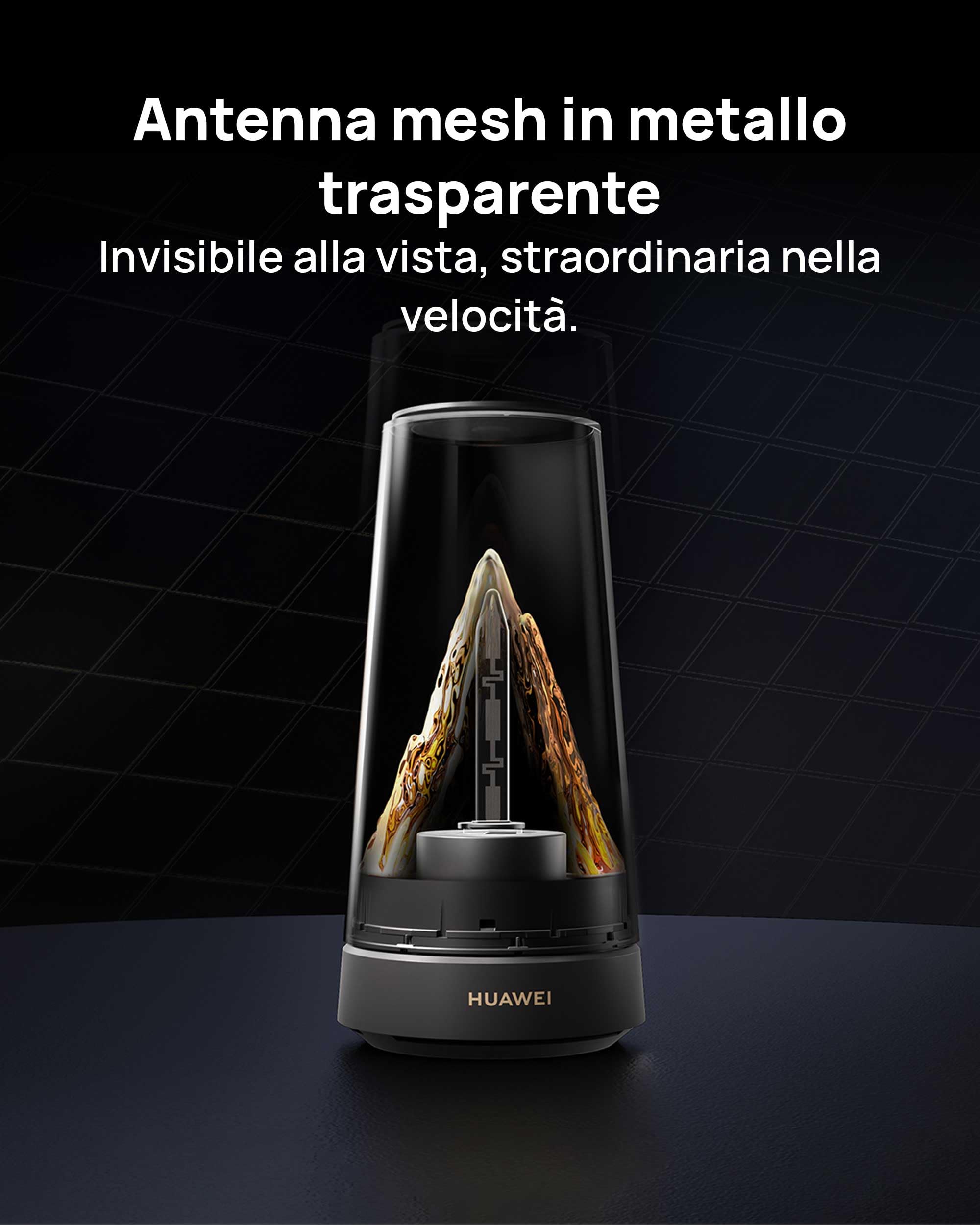 HUAWEI WiFi Mesh X3 Pro Suite Router, Wi-Fi 7 Dual-Band BE3600, Copertura per tutta la casa（3-4 Stanze）, Roaming senza interruzioni, Configurazione Semplice, Controllo genitoriale, Garanzia di 30 mesi