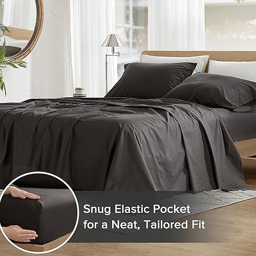 Vista 299 de Comfort Spaces - Sábanas con fundas de almohada Gris diamante