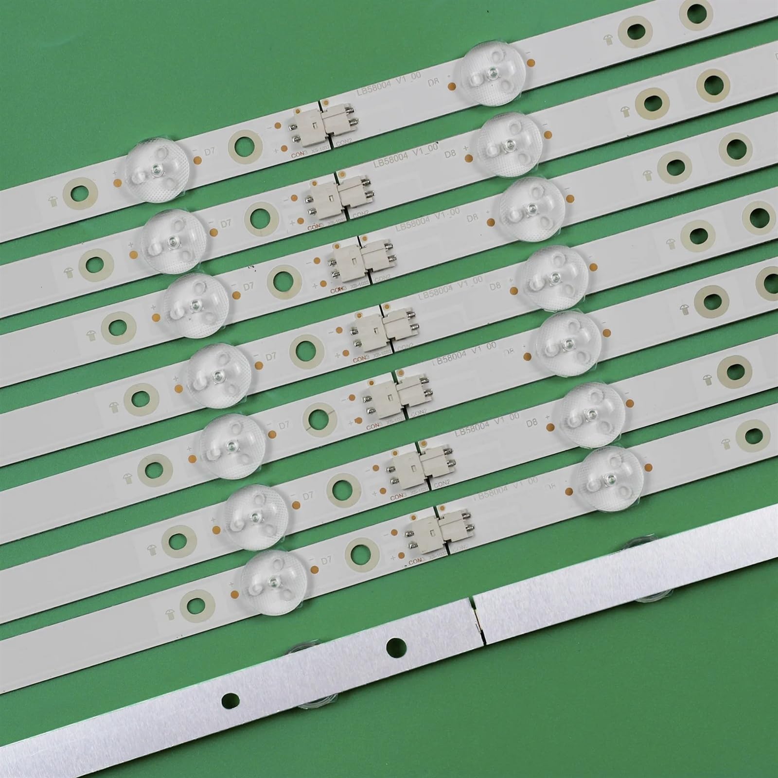 Tira de retroiluminación LED compatible for 58PUS7304/12 58PUS6704/12 LB58004 V1 V0_00 TPT580B5-U2T01D REVS01D REVS01B REV.S01B 705TLB58B33MDR00L